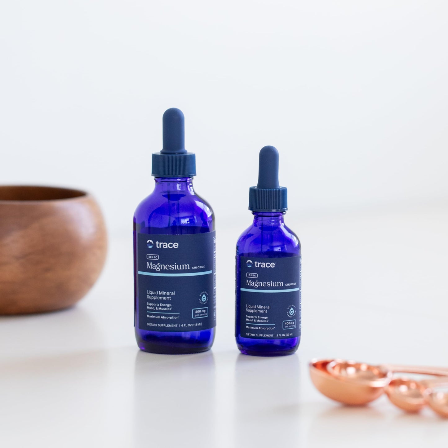 Trace Minerals Ionic Magnesium โ Liquid Magnesium for Energy & Nerve Support โ 2 fl oz