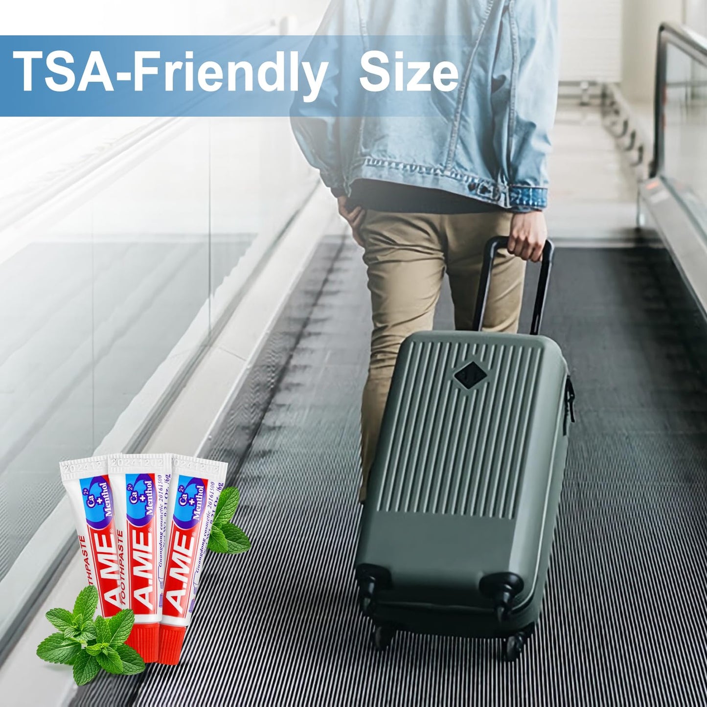 Travel Size Toothpaste Bulk โ 200 Pack, Disposable On-The-Go Pocket Toothpaste for Travel