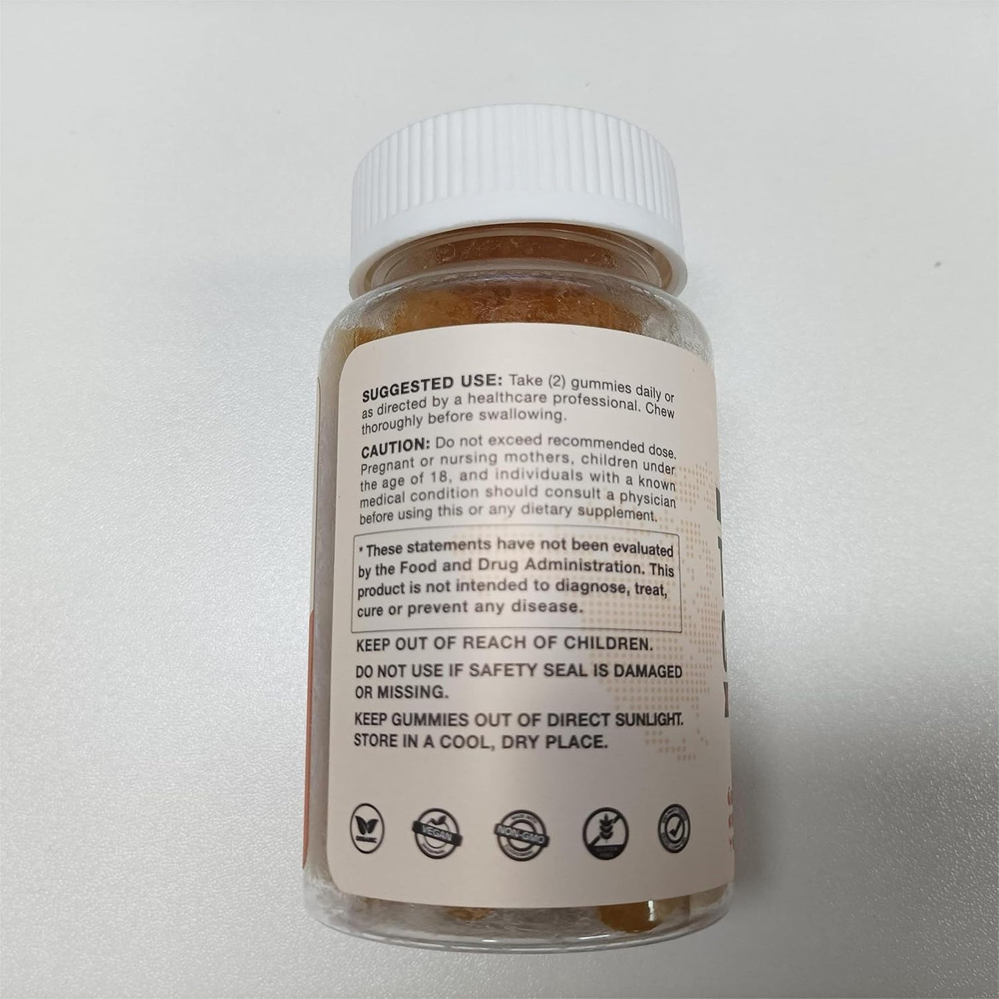 Turmeric Curcumin Gummies with Ginger & Black Pepper โ 2 Pack (Vegan, Gelatin-Free)