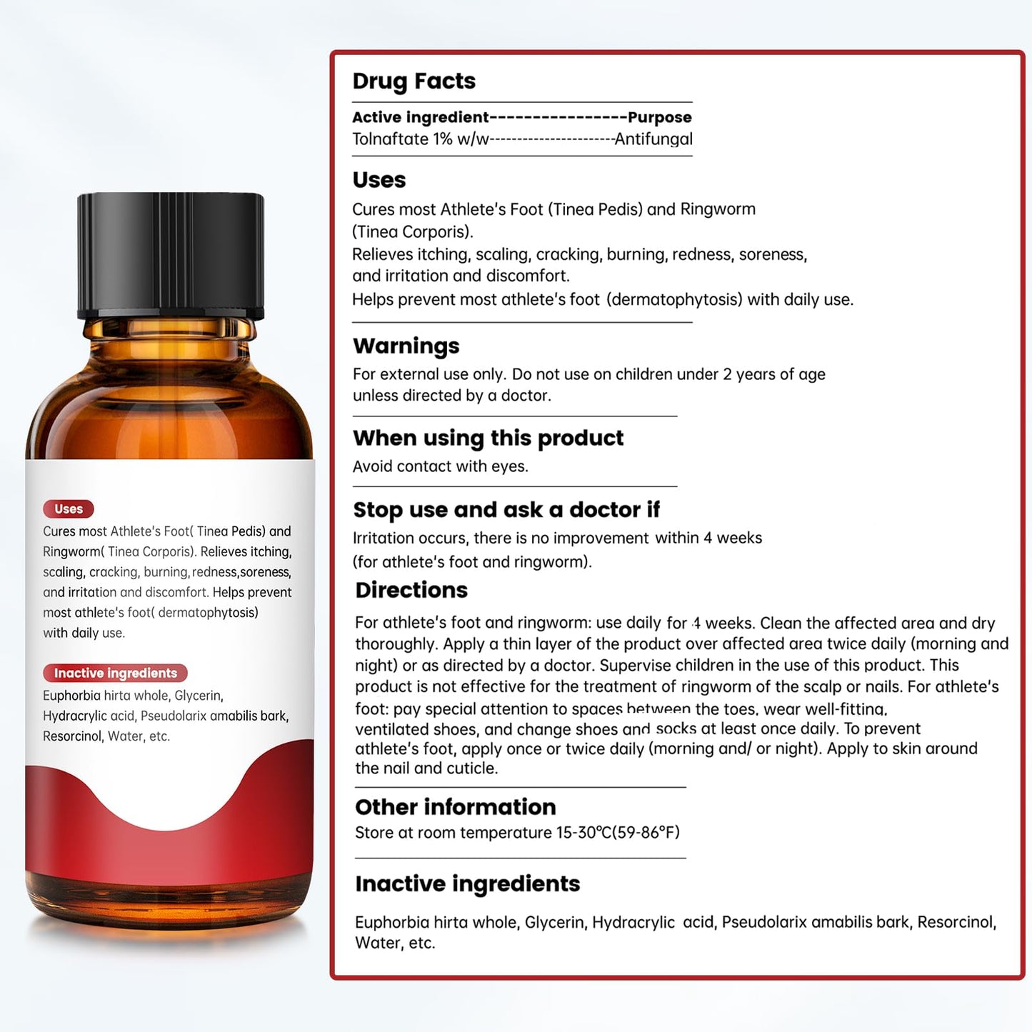 UKVOA Toenail Fungus Treatment Extra Strength Upgraded โ Nail Repair for Thick, Discolored Nails