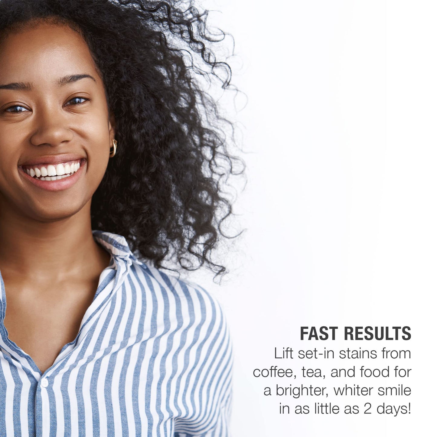Ultimate White Teeth Whitening Strips โ 6-Piece Activated Charcoal Kit