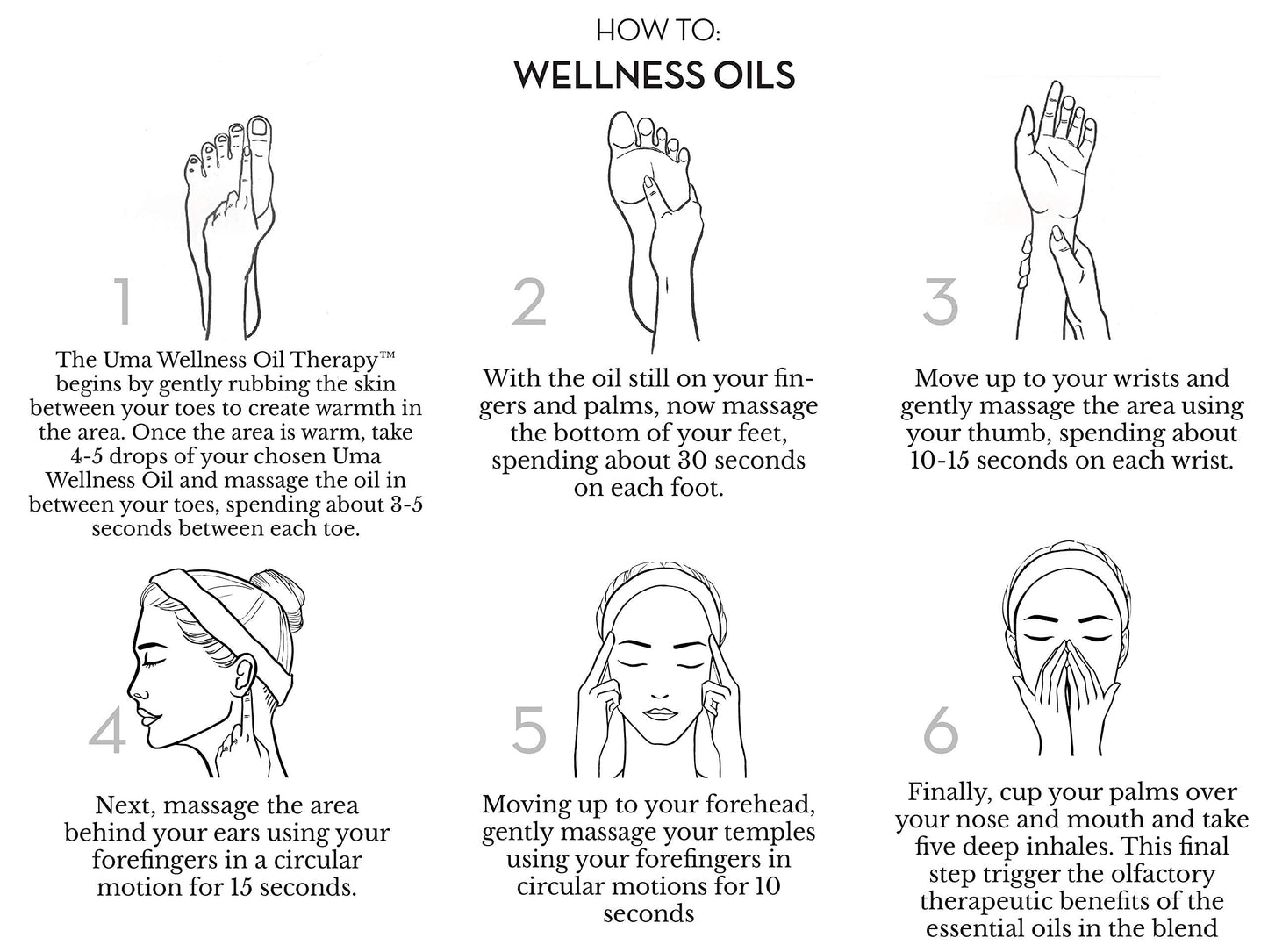 UMA Pure Rest Wellness Oil โ 100% Organic Ayurvedic Sleep Support