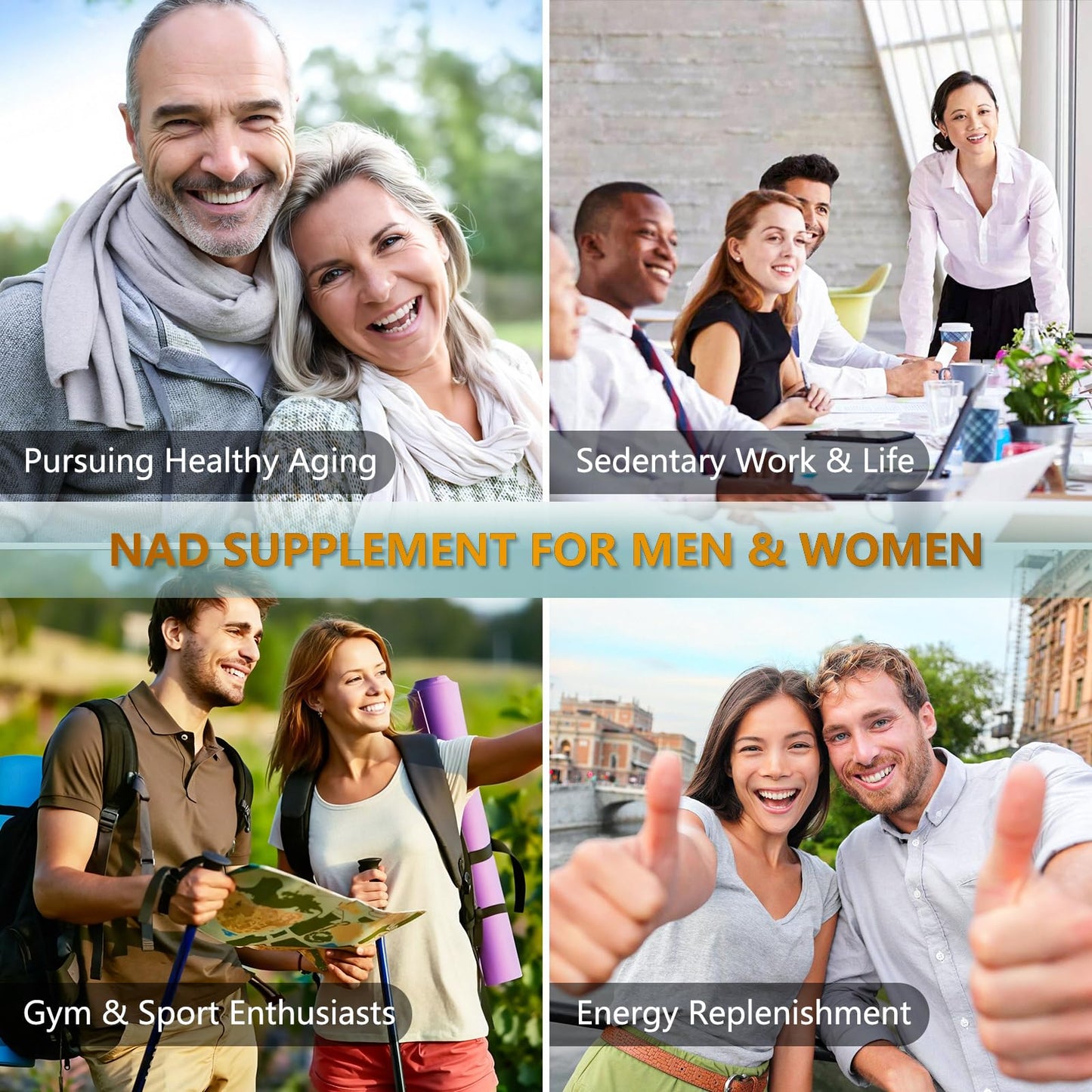 UNcena NAD Supplement 1500mg β Liposomal NR with Resveratrol | Support Cellular Health & Healthy Aging (Pack of 2)