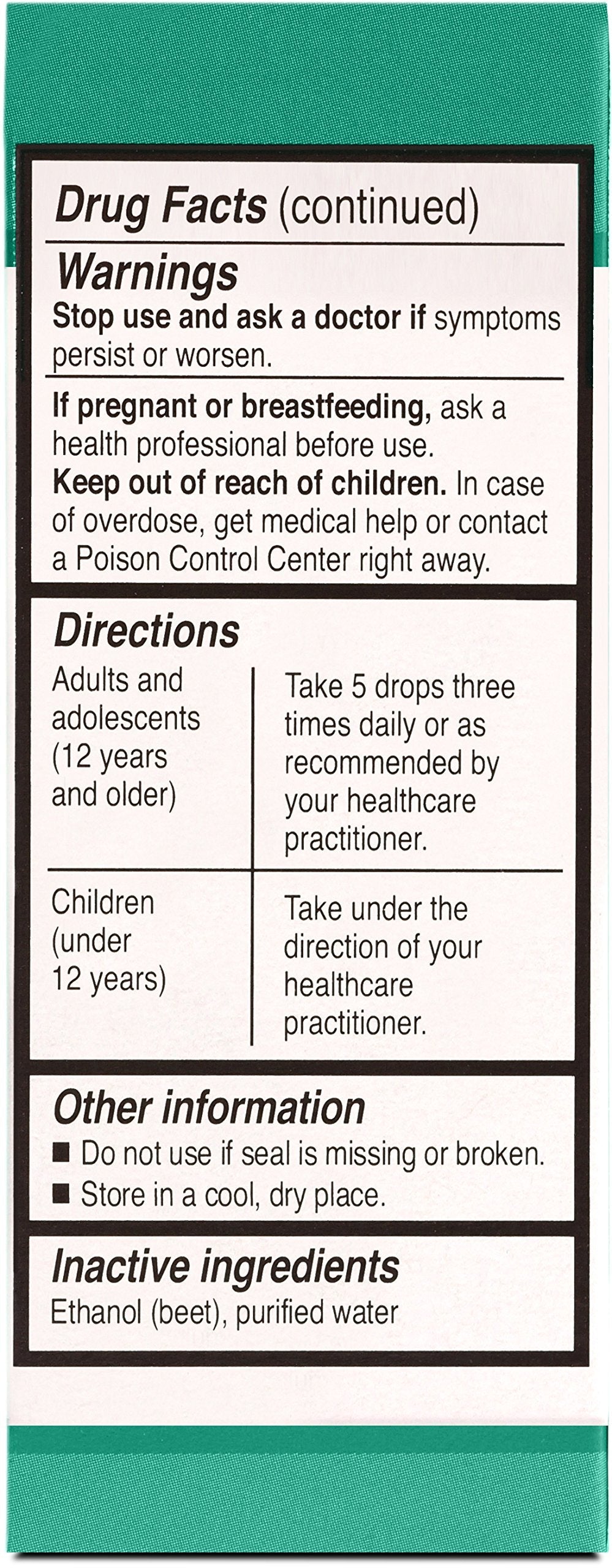 UNDA 4 Numbered Compounds โ Homeopathic Preparation (0.7 fl oz)