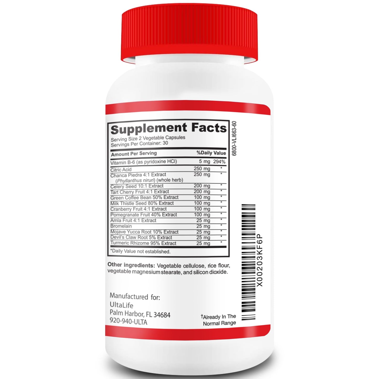 URIC GO Uric Acid Cleanse โ Uric Acid Support Supplement | 60 Vegan Capsules