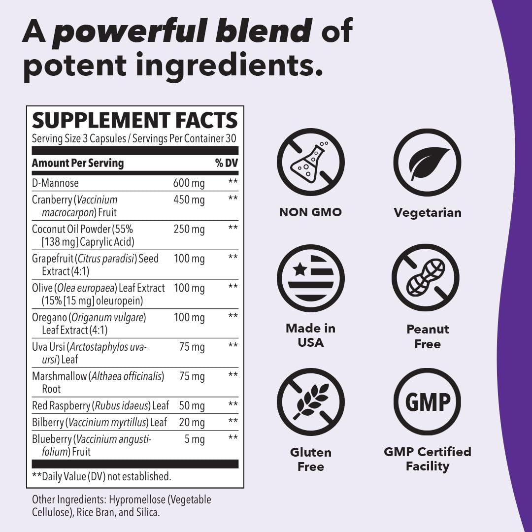 Urinari-X: Fast-Acting Urinary Tract Support & UTI Relief - 90 Capsules