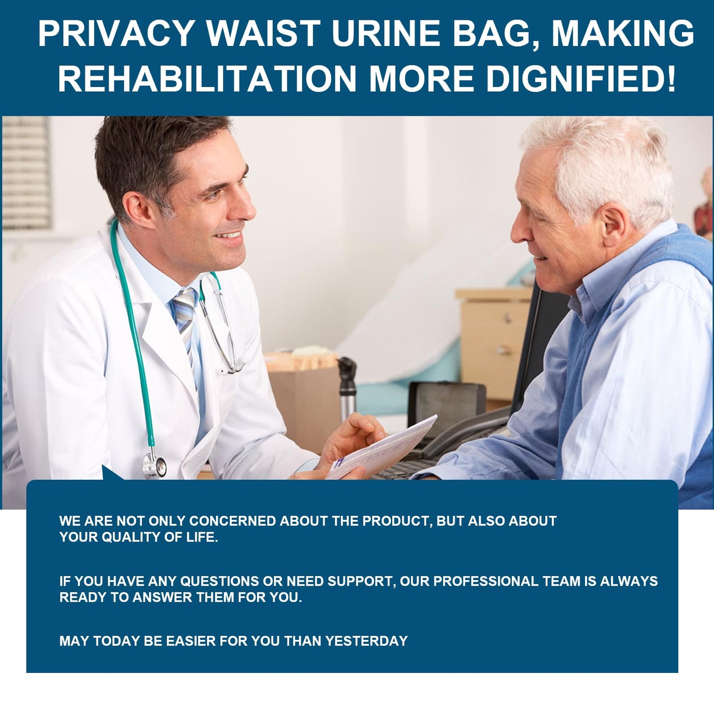 Urine Test Complete Kit โ At-Home Practice with Funnel, Temperature Strip & Lining Sample Bag