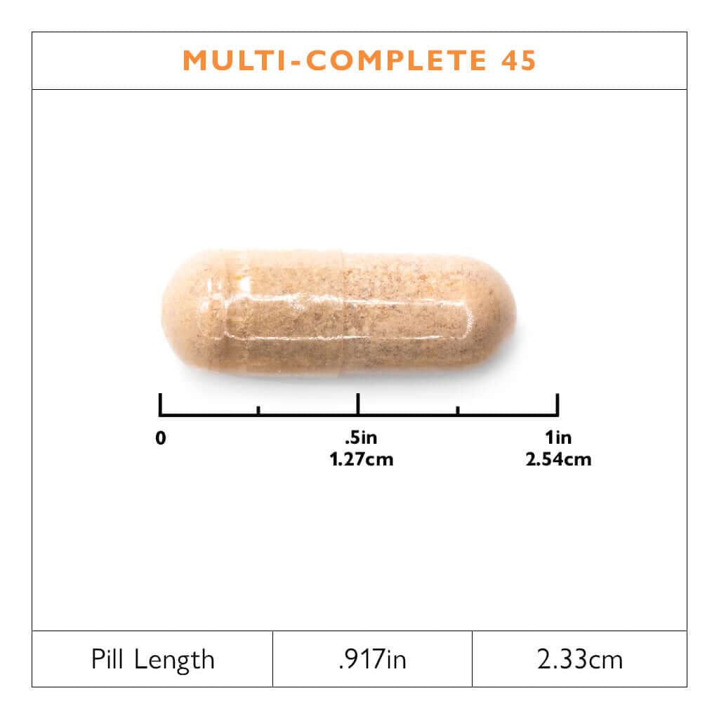 Celebrate Vitamins Multi-Complete 45mg Iron โ Bariatric Multivitamin (180 Capsules)