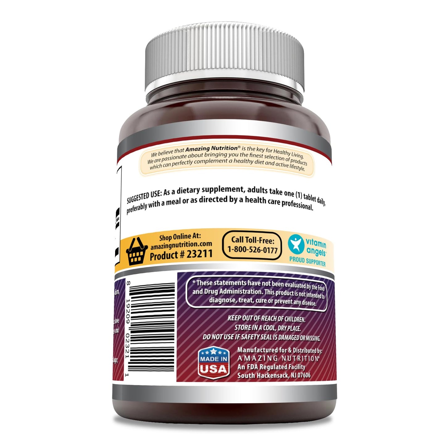 Amazing Formulas Inositol 1000 mg โ 250 Tablets | Non-GMO, Gluten-Free | Made in USA
