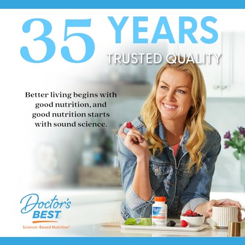 Doctor's Best Betaine HCl Pepsin & Gentian Bitters โ Digestive Enzymes, 120 Caps, Non-GMO, Gluten Free | Original Version