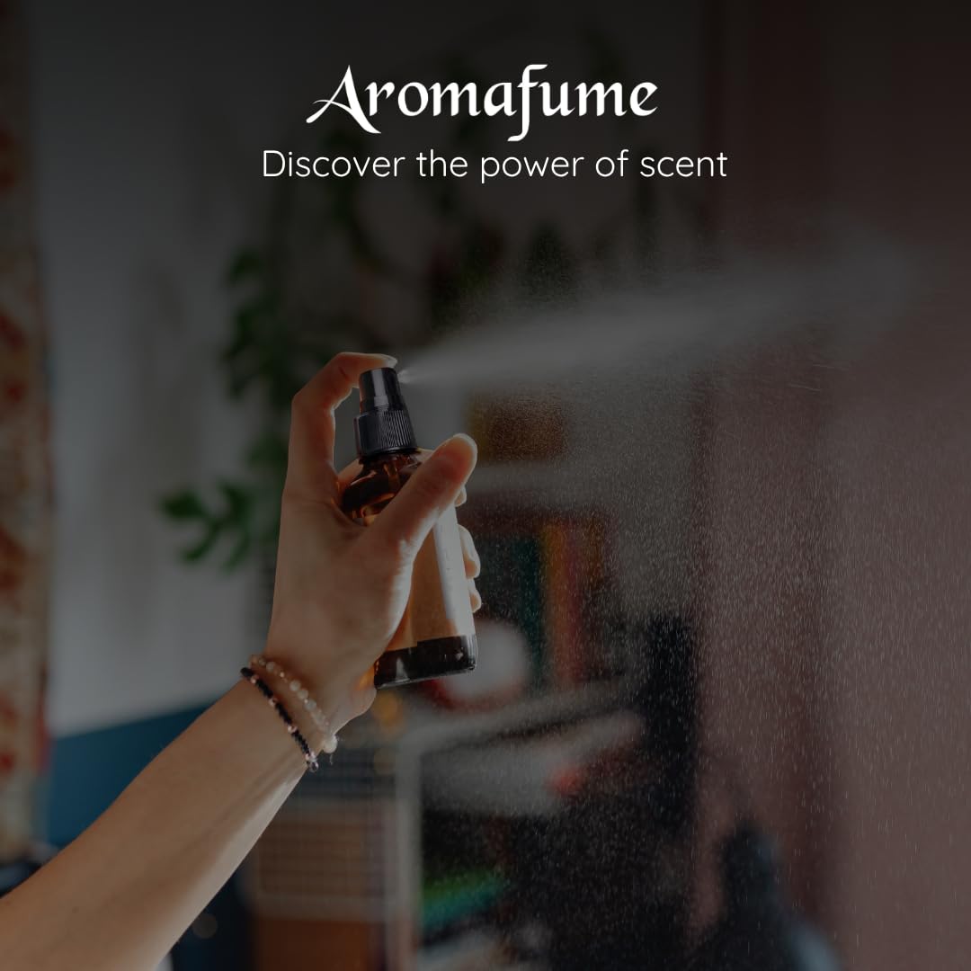 Vanilla Room, Linen & Pillow Spray by Aromafume โ 100ml/3.38 fl oz | Pure Vanilla Essential Oil