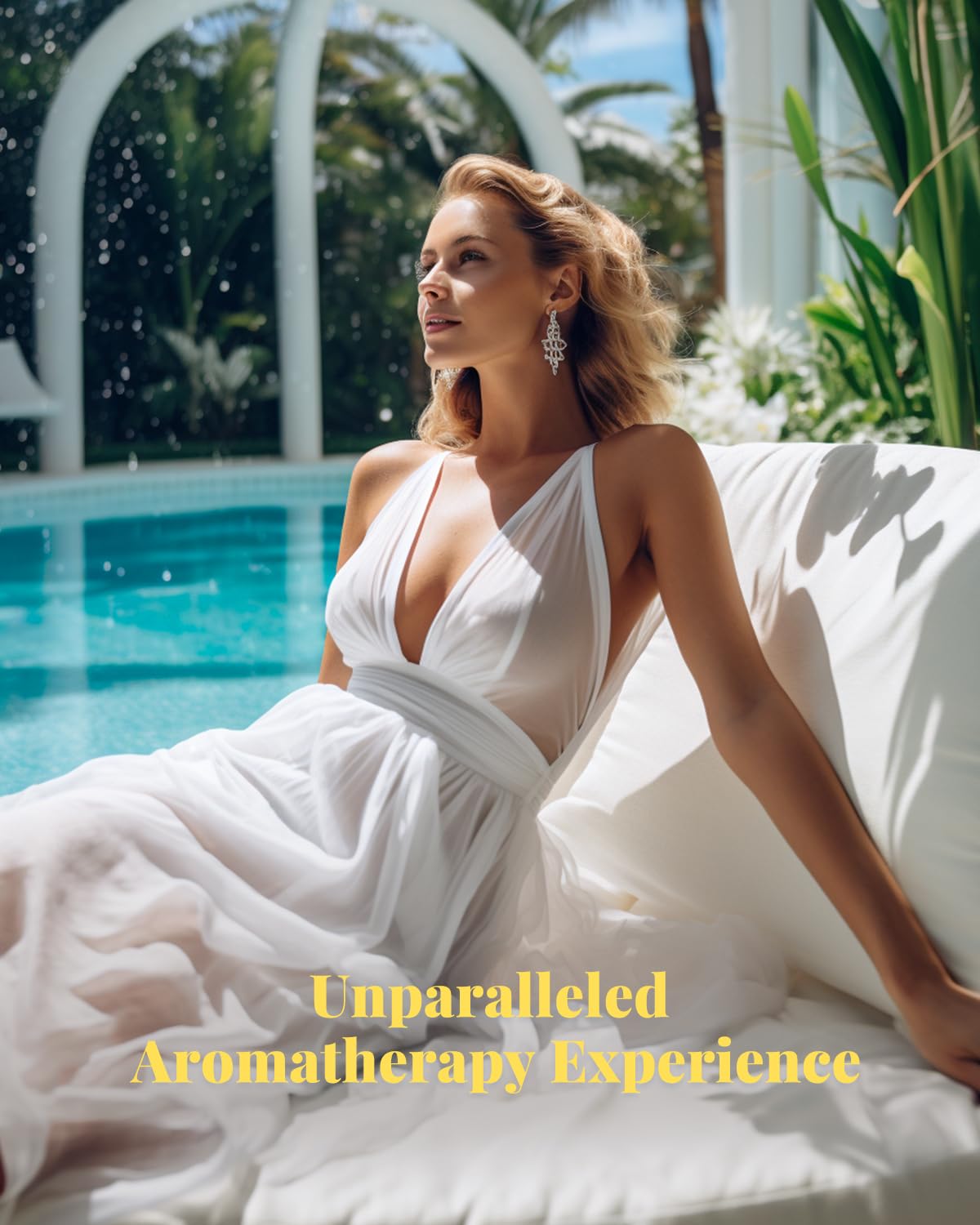 VEDA TINDA SCENT: Waterless Diffuser with Hotel Essential Oils โ Luxury Home Fragrances