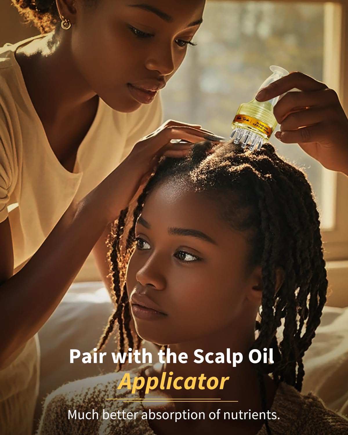 VEDA TINDA SCENT Rosemary Oil for Hair Growth โ Scalp Nourishment & Strengthening, 4 oz