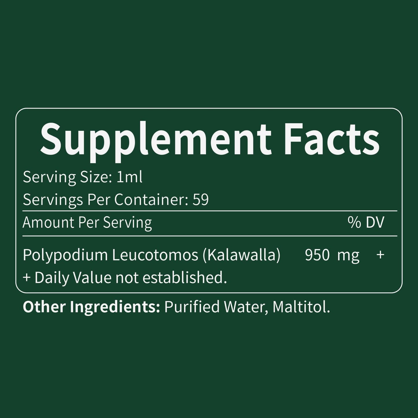 Verdeherb Kalawalla Drops โ Immune Support & Skin Health, 4oz
