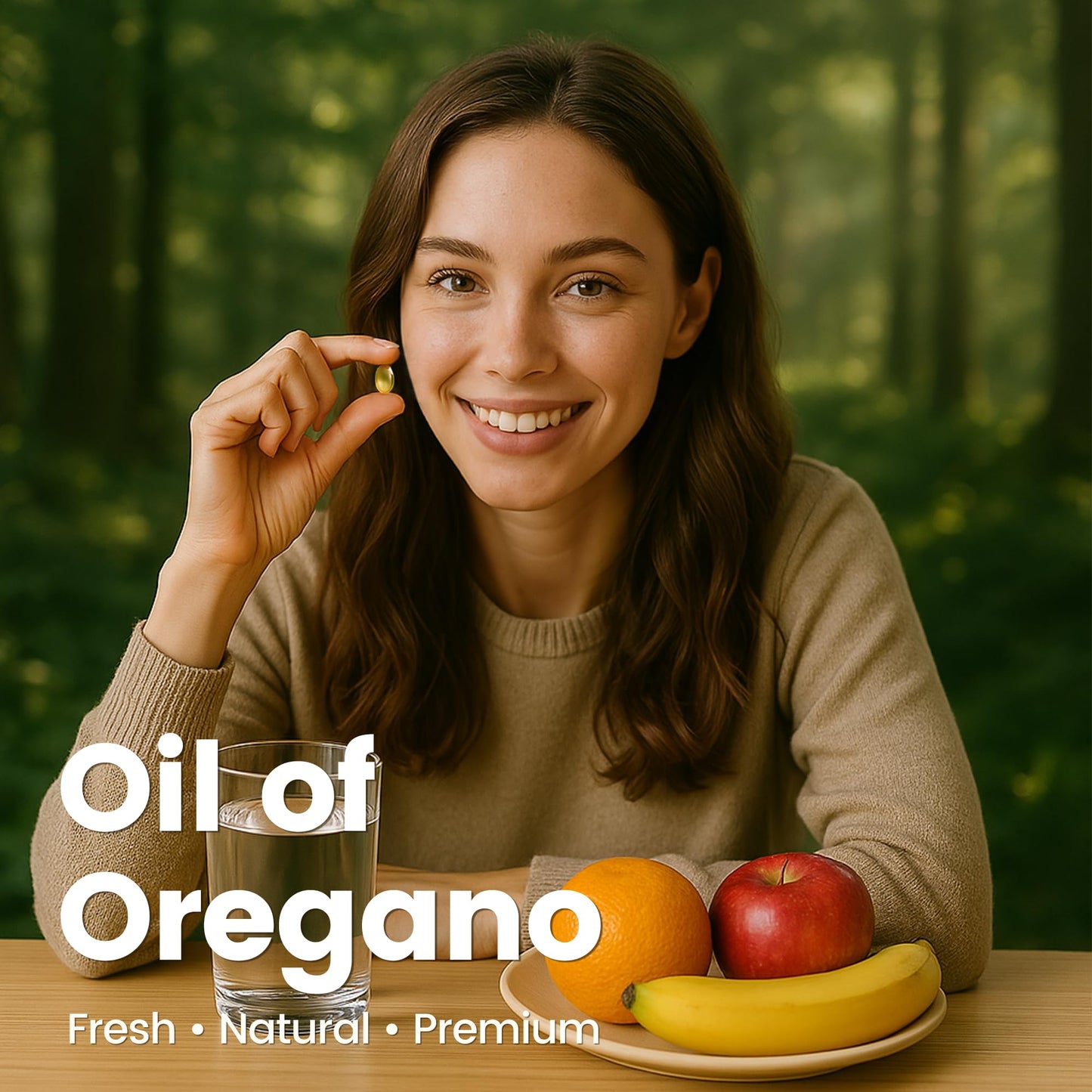 VEV 300mg Oil of Oregano with Black Seed Oil & Moringa โ Organic Carvacrol-Rich Softgels