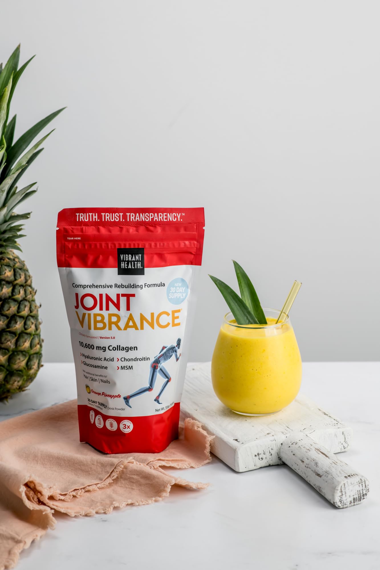 Vibrant Health Joint Vibrance β Comprehensive Joint & Cartilage Support, 30 Servings