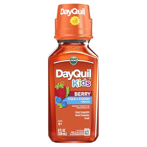 Vicks Kids DayQuil & NyQuil Berry Co-Pack โ 6+ Multi-Symptom Relief