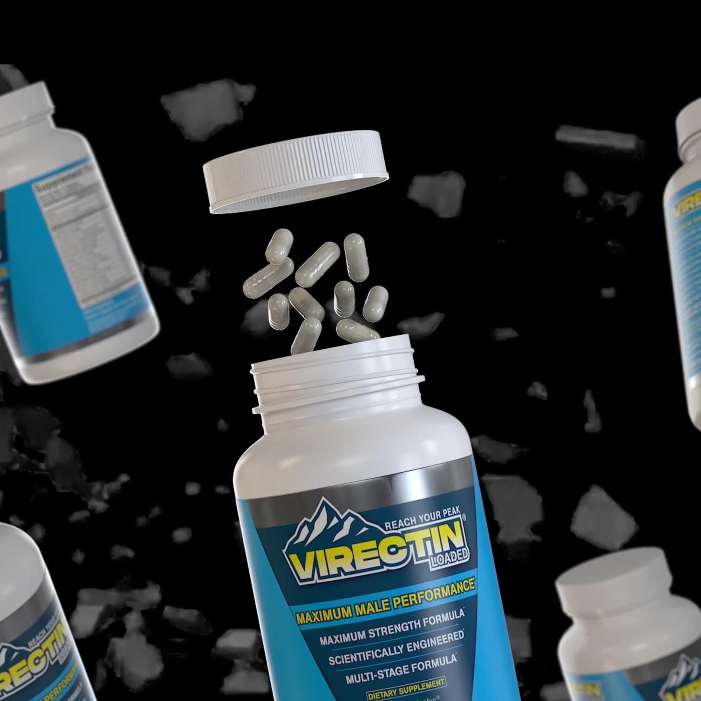 Virectin Loaded 90 Capsules (1 Bottle) โ Male Enhancement Supplement