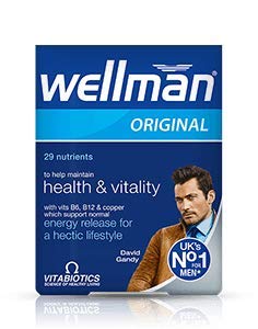 Vitabiotics Wellman Original Vitamin & Mineral Supplement โ 30 Tablets Bundle | Vitabiotics