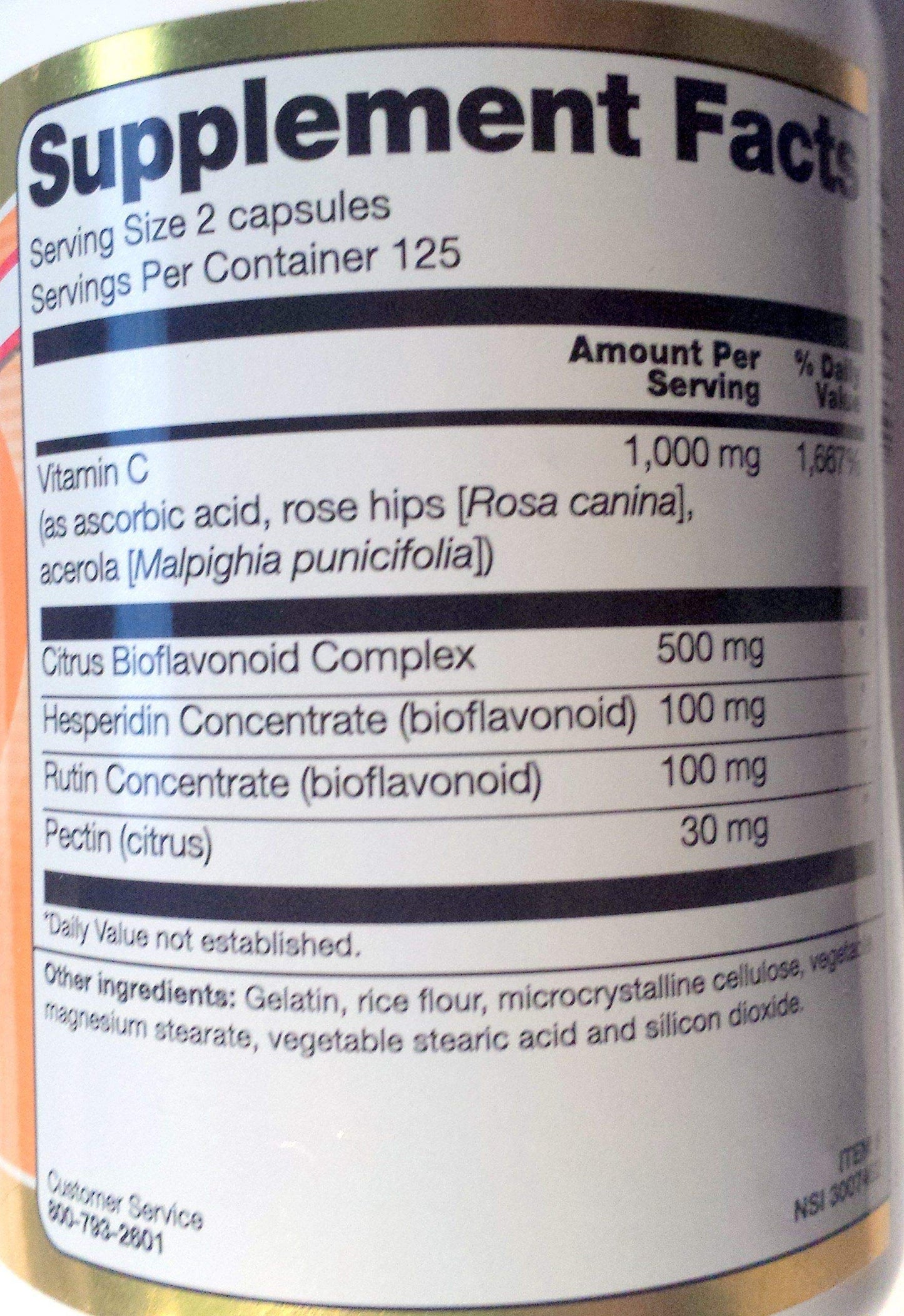 Vitacost Buffered C w/ Bioflavonoid Complex โ 1000 mg per Serving, 250 Capsules