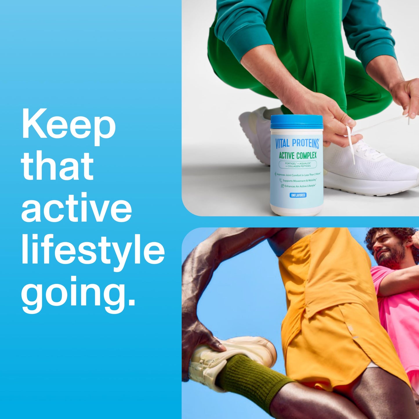 Vital Proteins Active Complex โ 20g Collagen for Joint Health
