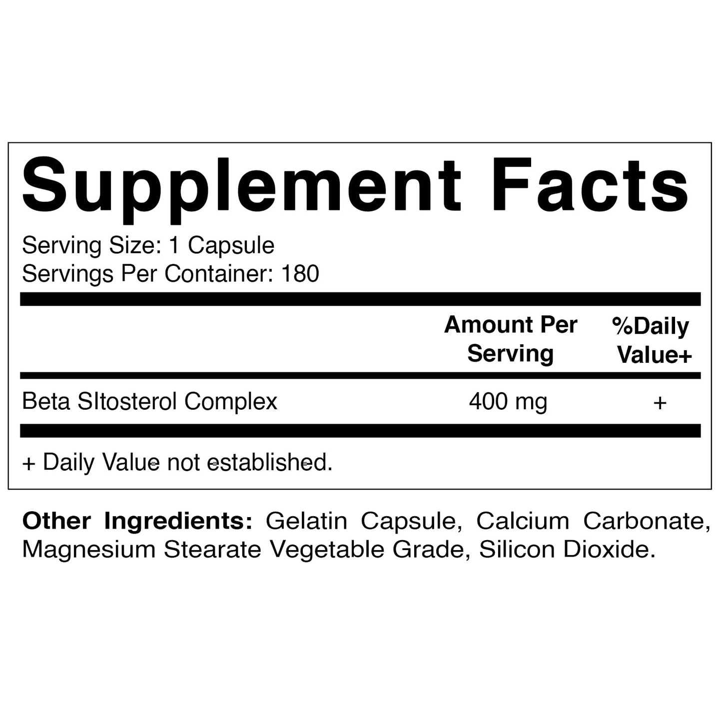 Vitamatic Beta SItosterol 400 mg โ 360 Capsules (Pack of 2)