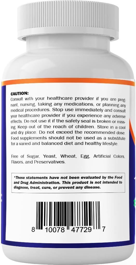 Vitamatic Calcium Citrate with Vitamin D3 โ 630 mg Calcium + 500 IU D3, 240 Tablets โ Non-GMO, Gluten-Free