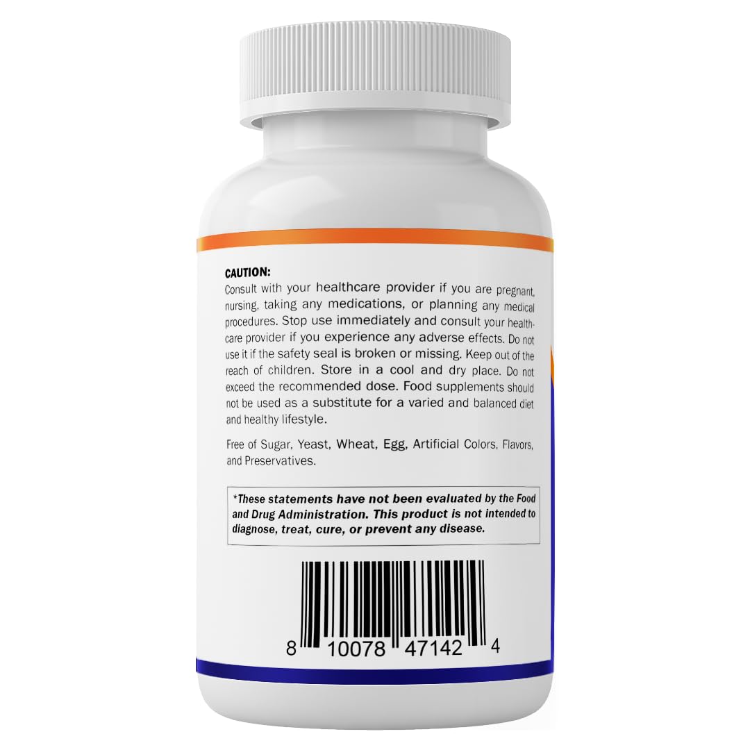Vitamatic L-Tryptophan 1000mg โ 120 Tablets (Pack of 1) | Non-GMO & Gluten Free