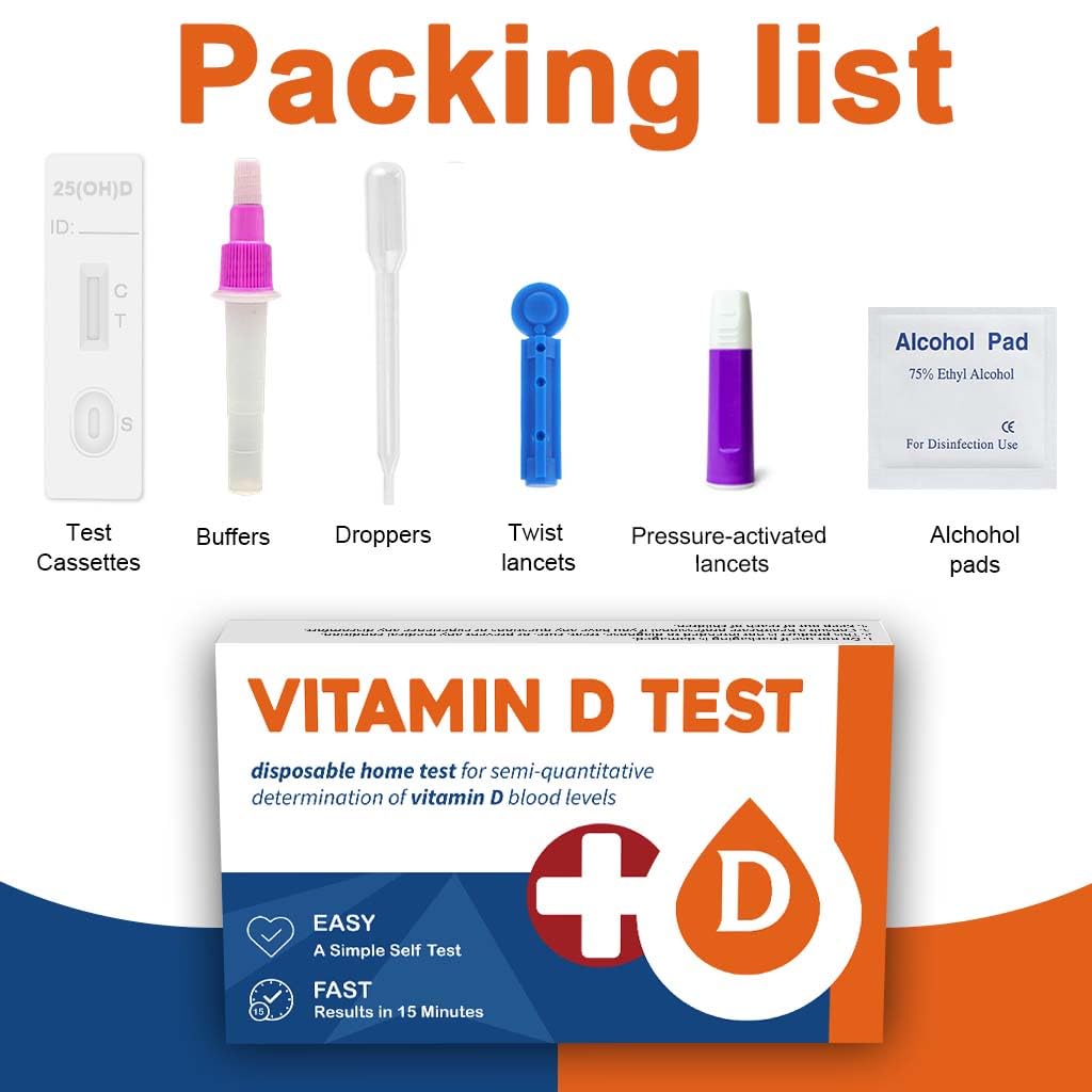 Vitamin D Test Kit at Home โ Rapid 15-Minute Results
