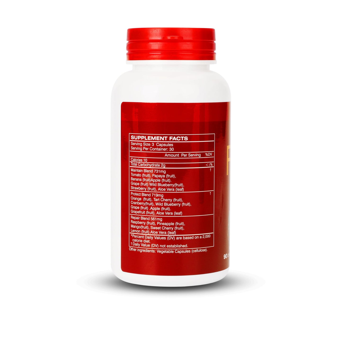 Fruit & Veggies Supplement โ 2 Bottles (180 Vegetarian Capsules) | Balance of Natural