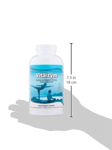 VITÄLZYM Original Proteolytic Systemic Enzyme Formula – Serrapeptase Source | Immune & Joint Support | 450 Capsules