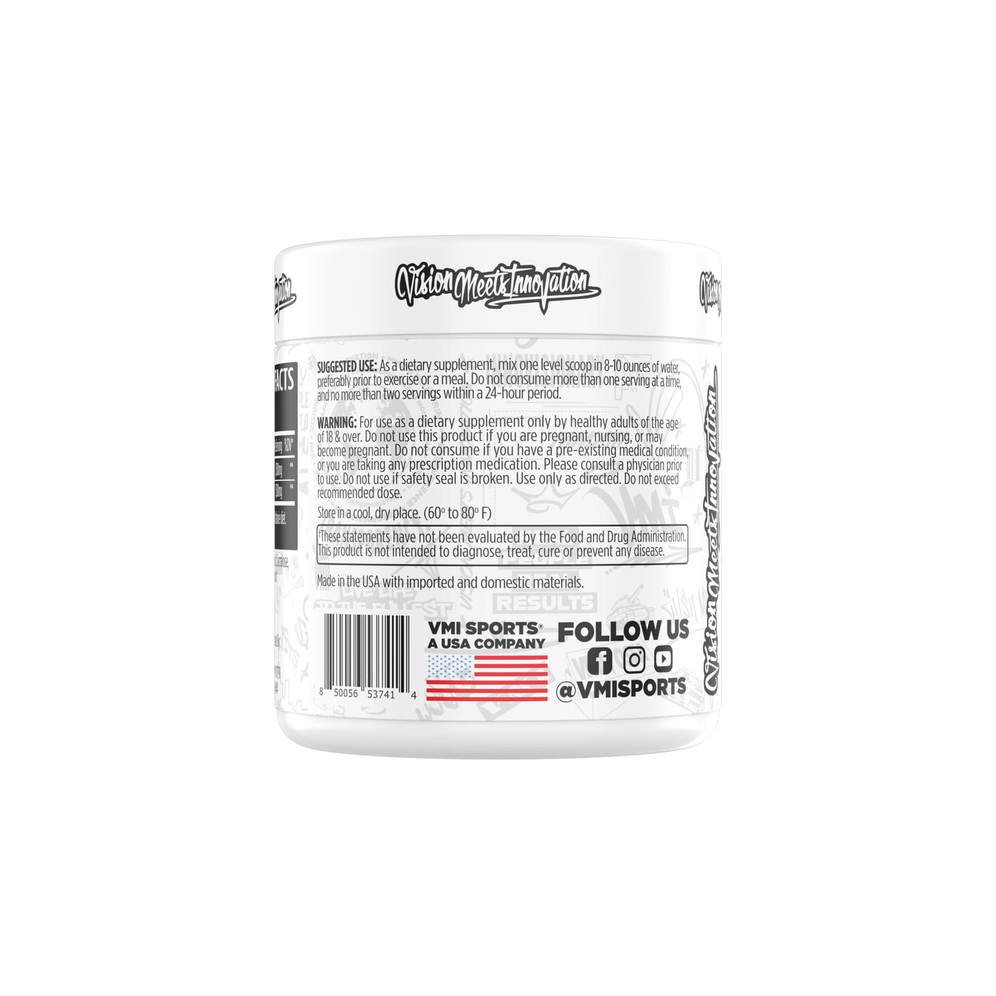 VMI Sports L-Carnitine 3000 Powder โ 3000 mg, 30 Servings, Strawberry Kiwi