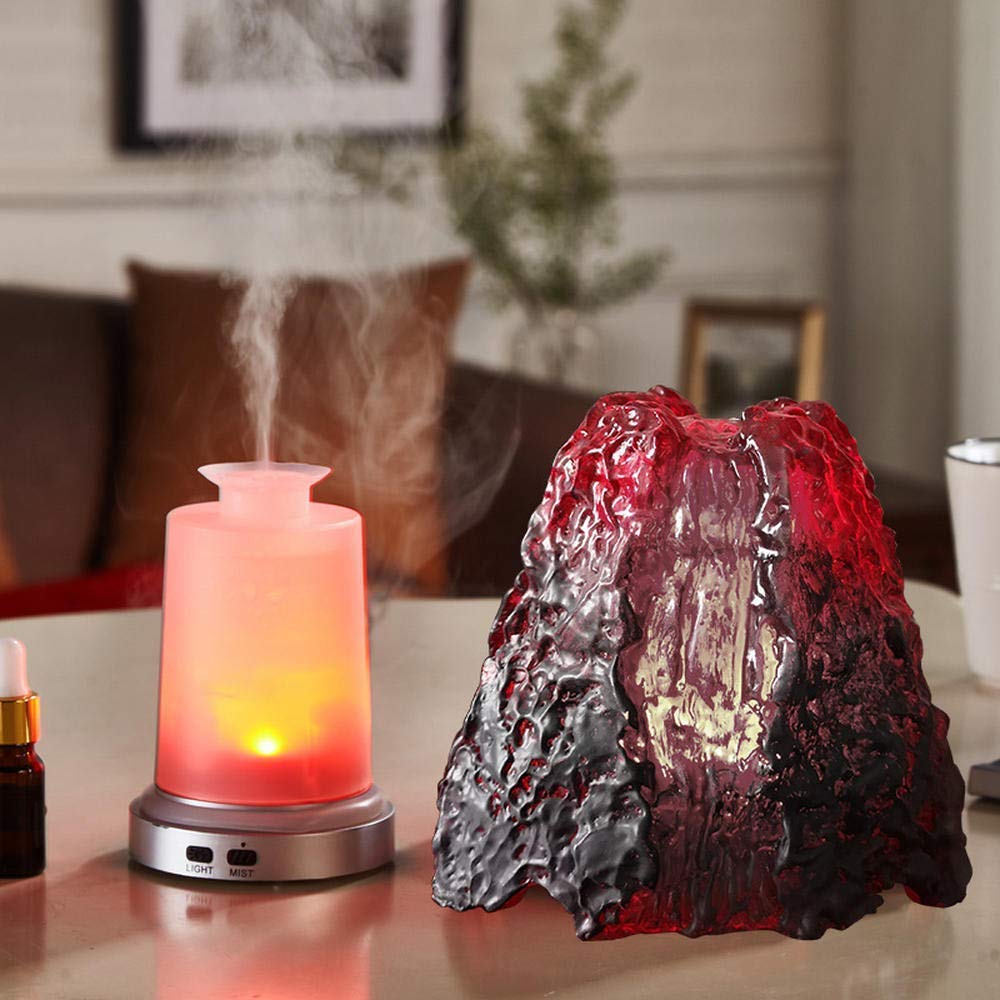 Volcano Ultrasonic Essential Oil Diffuser โ BPA-Free, 200ml, Auto-Off