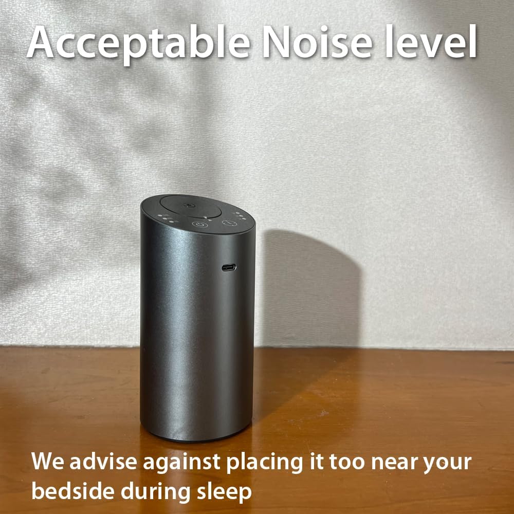 Waterless Car Diffuser with Timer β No Leakage, Quiet & Rechargeable