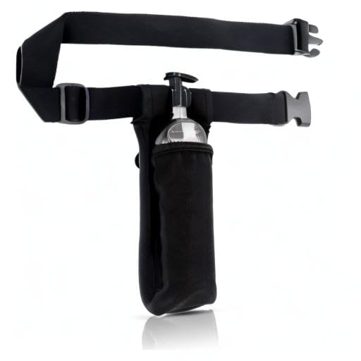 WEARWAN Massage Oil Holster โ Adjustable & Durable Belt Bag (1B-Black)