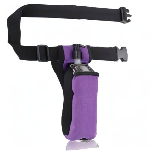 WEARWAN Massage Oil Holster โ Adjustable & Durable Bag Only (Bottle Not Included, 1B-Purple)