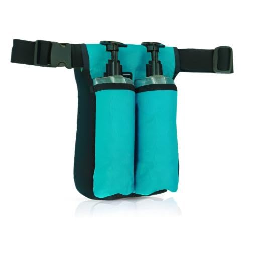 wearwan Massage Oil Holster โ Adjustable & Durable Bag Only (Bottle Not Included) 2B-Cyan