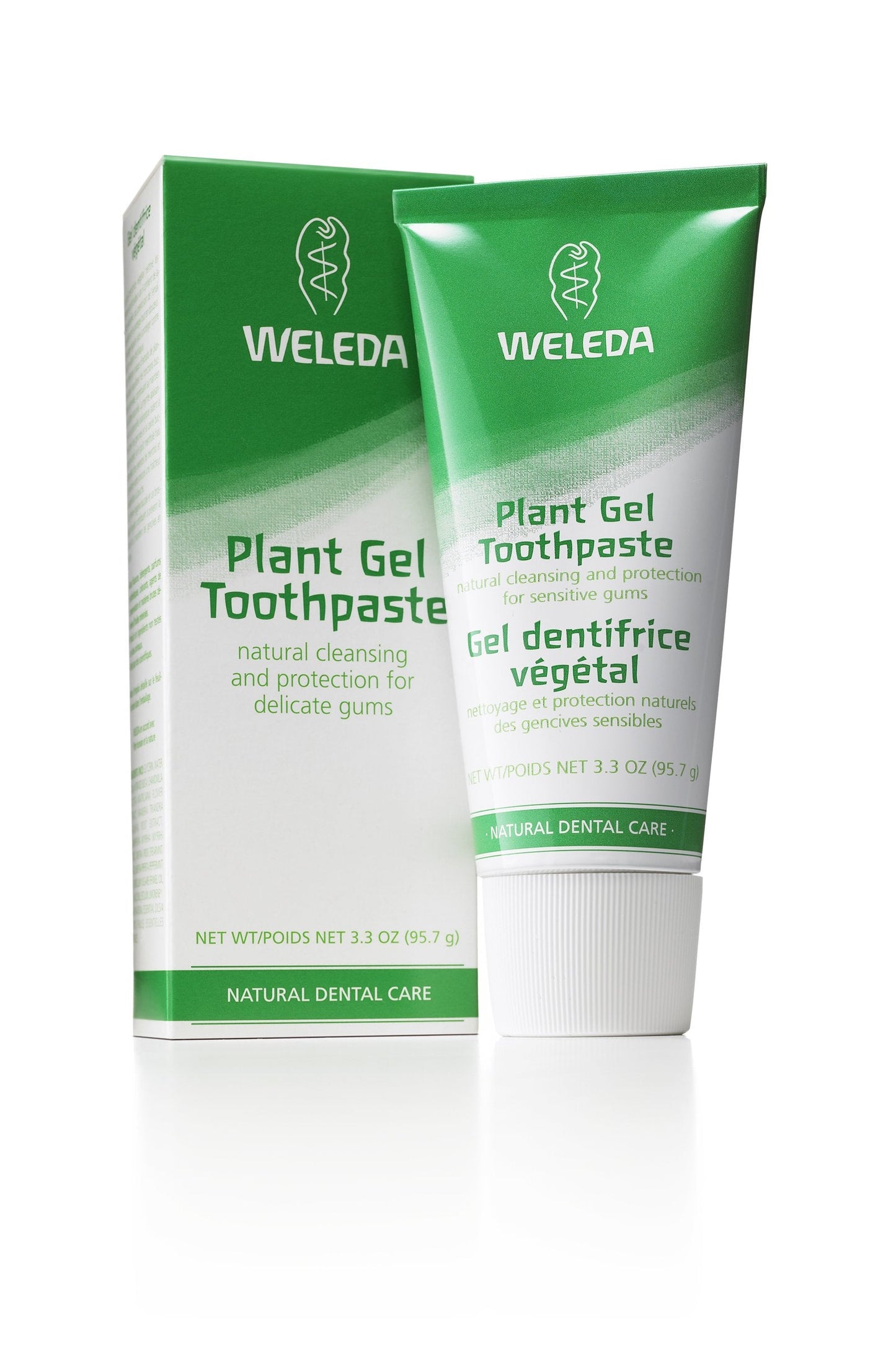 Weleda Plant Gel Toothpaste 2.5 fl oz (Pack of 2) โ Gentle Oral Care