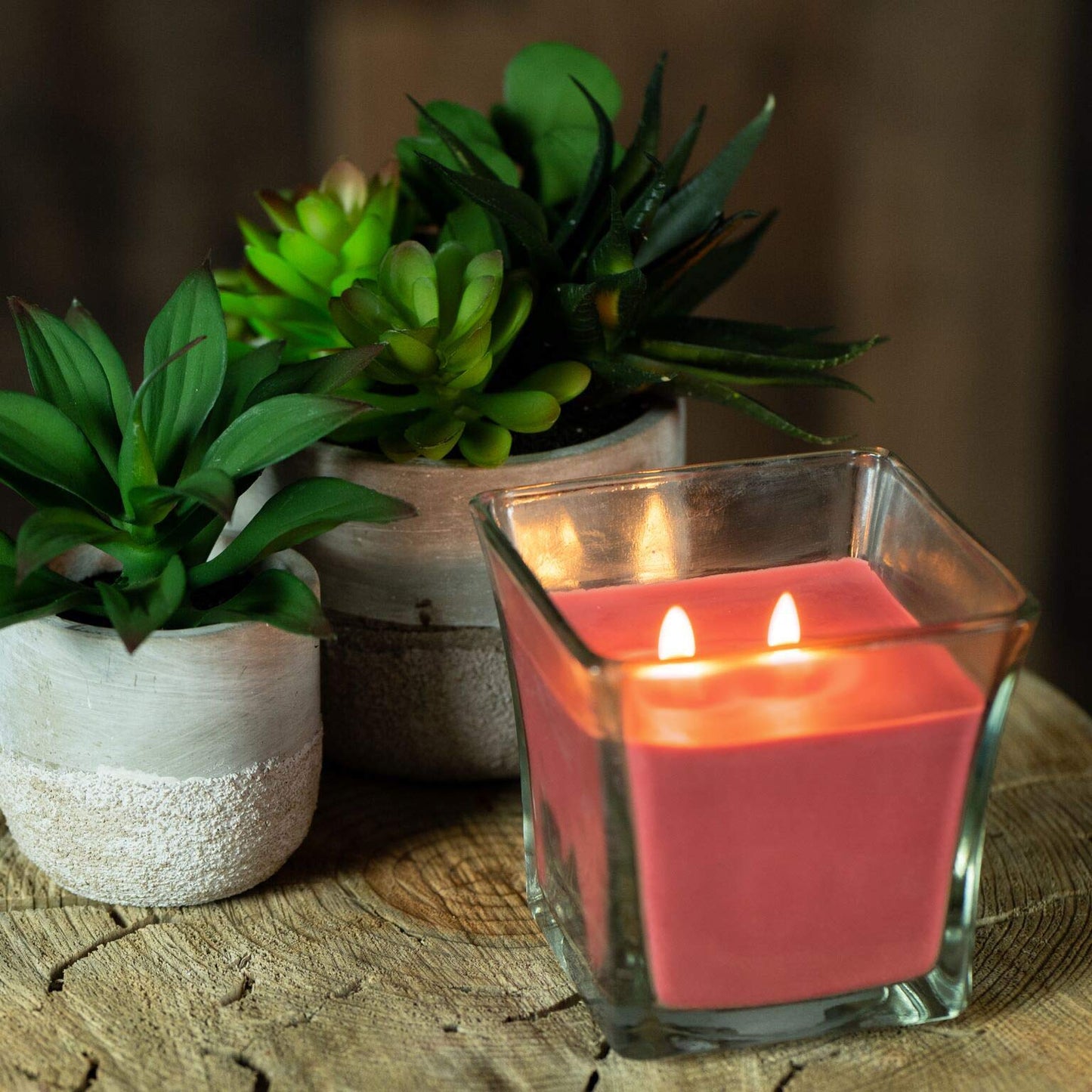 White Swan Premium Scented Candle Lovely Passion Fruit β 2-Pack, Up to 30 Hrs Each, Natural Fragrance for Bath or Bedroom