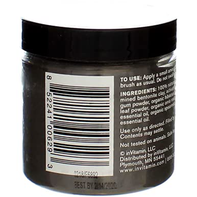 Whitening Tooth Powder with Activated Charcoal โ Cool Peppermint