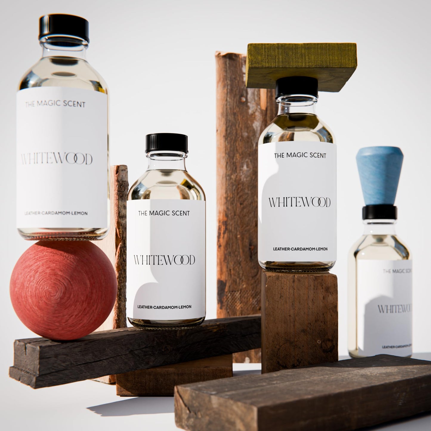 Magic Scent Whitewood Diffuser Oil โ Luxury Hotel & Home Scents (8.5 fl oz / 250 mL)