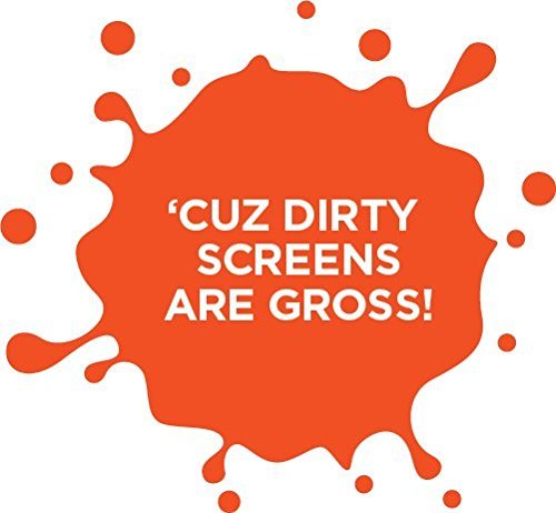 WHOOSH! Screen Shine Go 2-Pack โ 2 x 1 oz Refillable Screen Cleaners with Microfiber Cloths | TSA-Approved