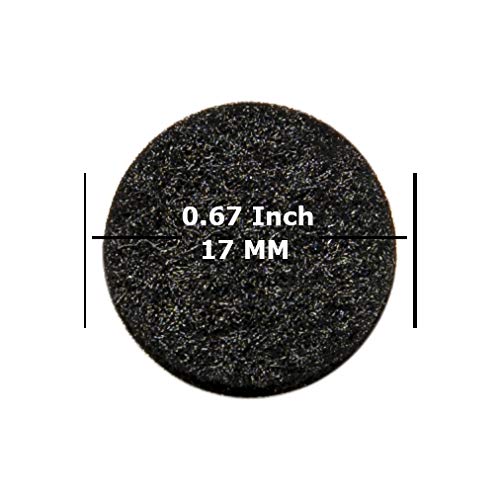 Wild Essentials Refill Pads β 60pcs, 17mm x 3mm, Jet Black