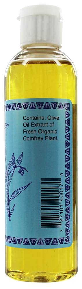 WiseWays Herbals Comfrey Oil โ 6 Oz Natural Skin Care Oil for People & Pets