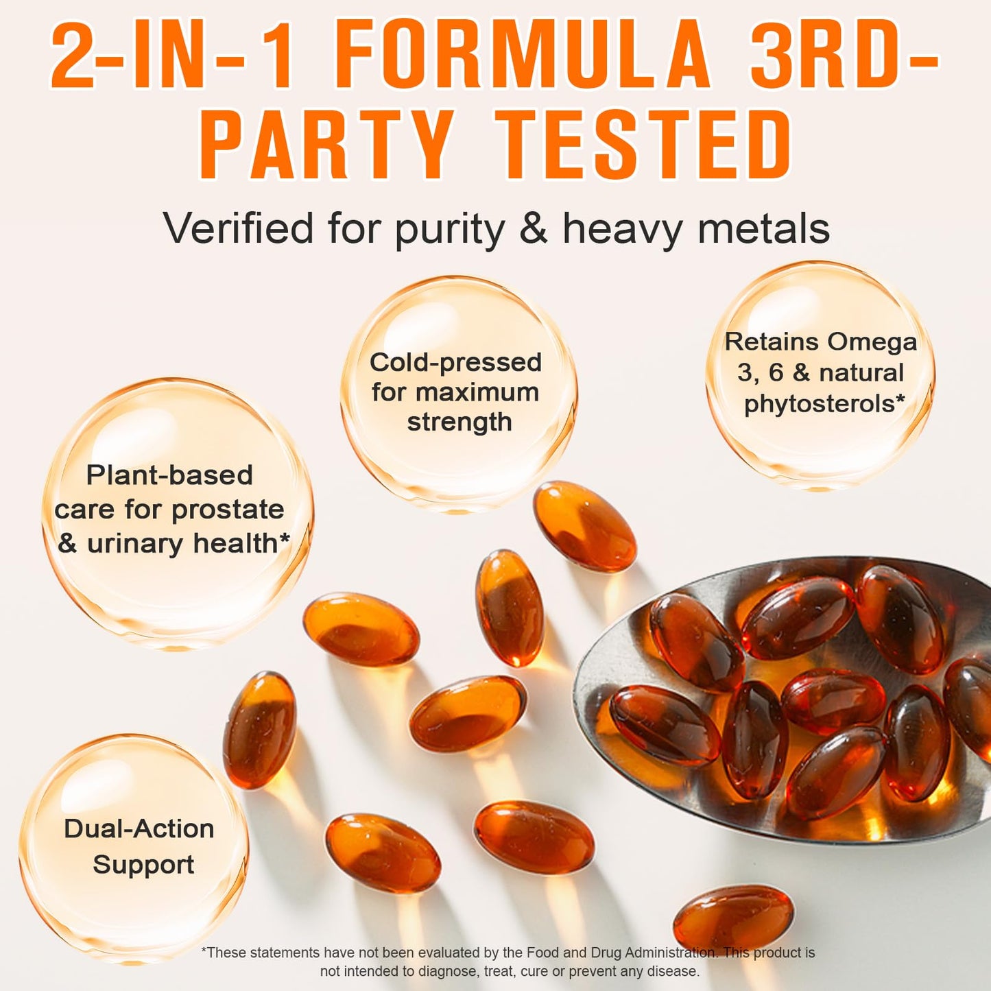 WHLH & WELL-BEING Pumpkin Seed Oil Capsules โ 1000mg per Serving, 300 Count (Hair Growth)