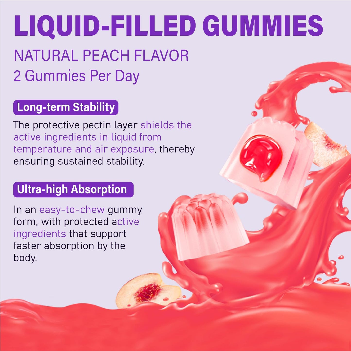 Womens Multivitamin Gummy 50 and Over - Chewable Multi Vitamin A, C, D3, E, K2 & B Complex, Folate, Biotin, Calcium, Magnesium - Support Energy, Immune & Over-All Health