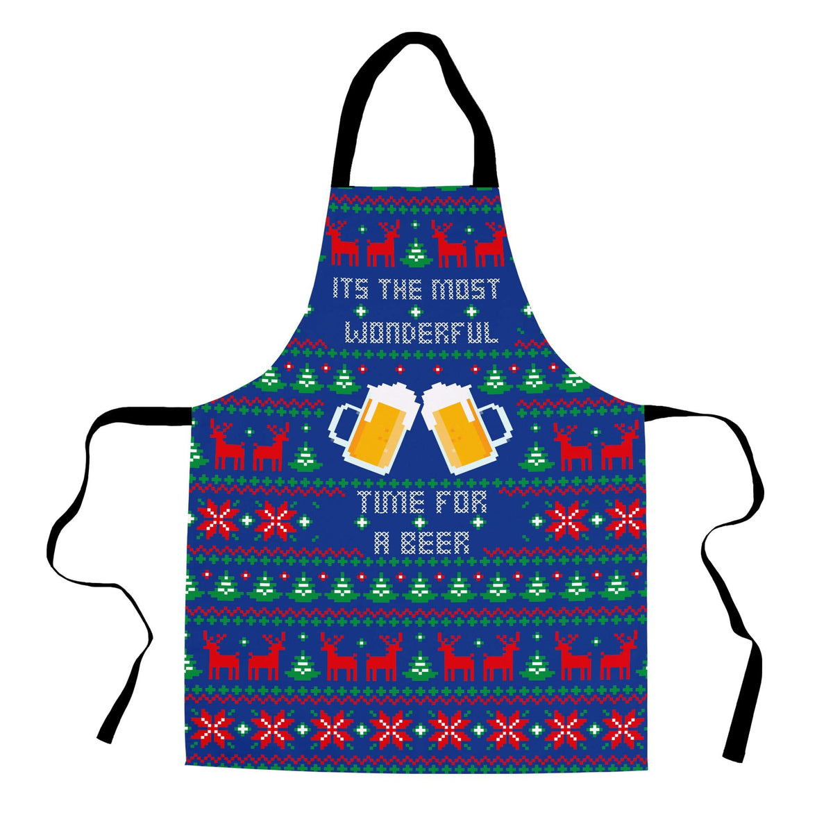 The Most Wonderful Time for a Beer - Adult Apron