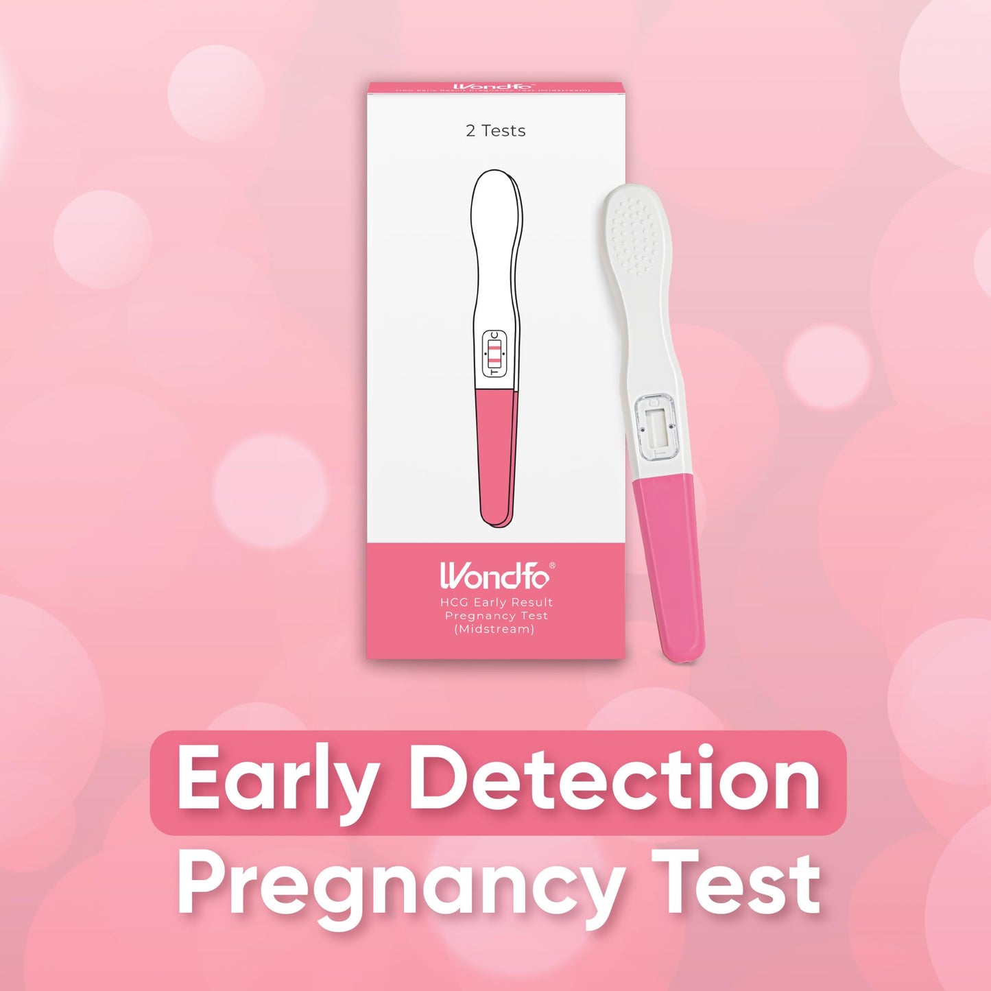 Wondfo Early Result Pregnancy Test Sticks โ 6 Days Before Missed Period | 10 Pack At-Home Test
