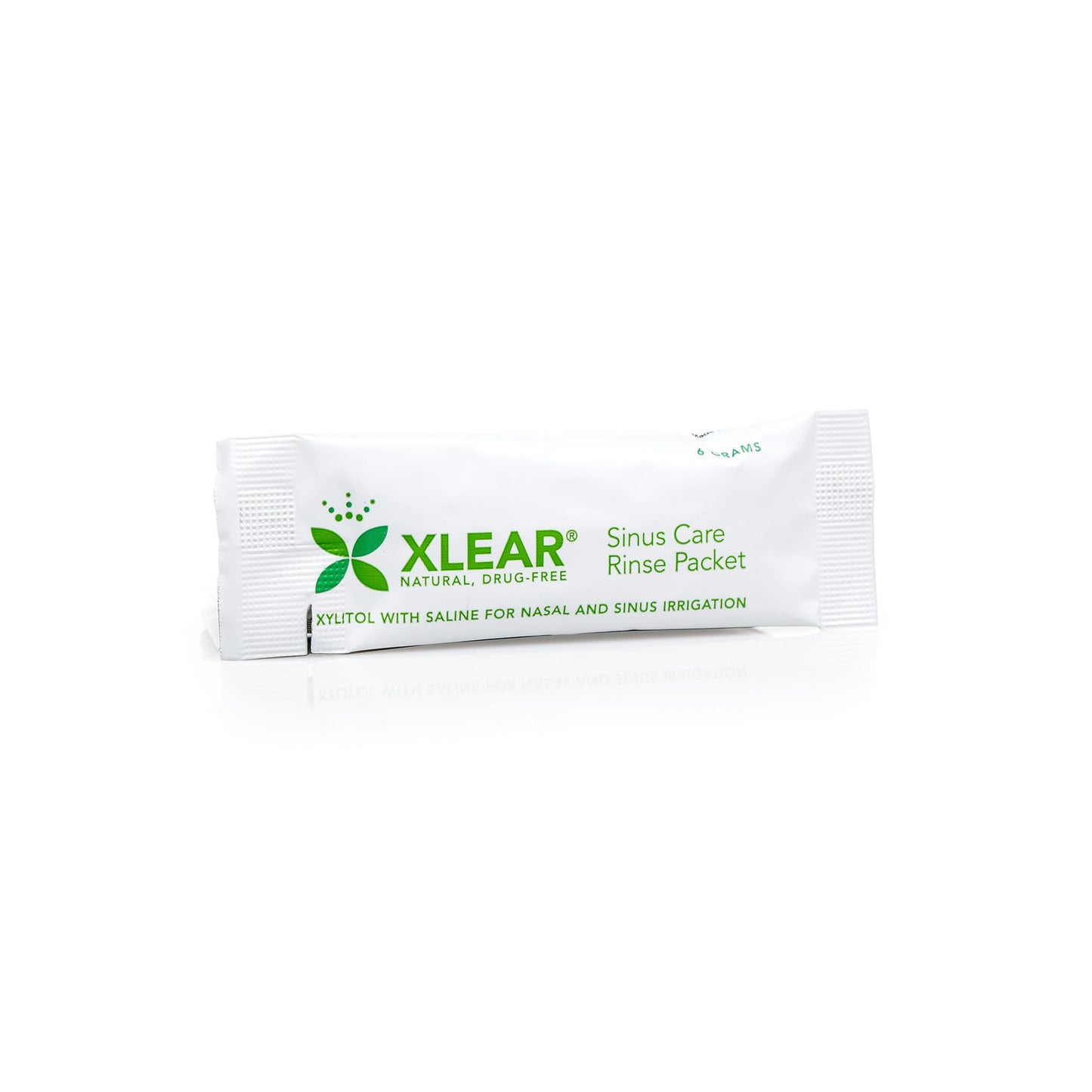 Xlear Natural Xylitol Nasal Irrigation System β 6 Saline Packets + Sinus Rinse Bottle