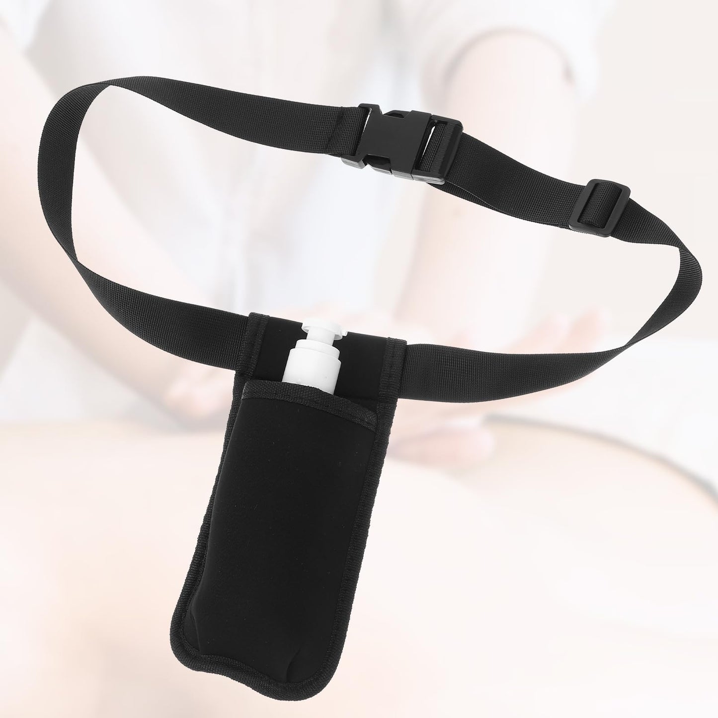 YBEATY Massage Bottle Bag โ Professional Waist Oil Case, Adjustable & Durable